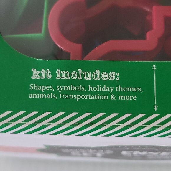 Nordic Ware 51 Pc Set Cookie Cutter Plastic Shapes Symbols Holiday Theme Animals - Picture 3 of 8